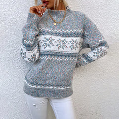 Zoe | Schneeflocken Pullover